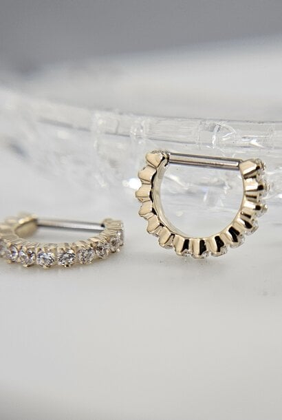 Radiance Clicker - 14k Gold