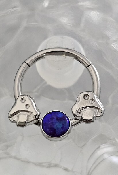 Carved Mushroom Clicker - Titanium