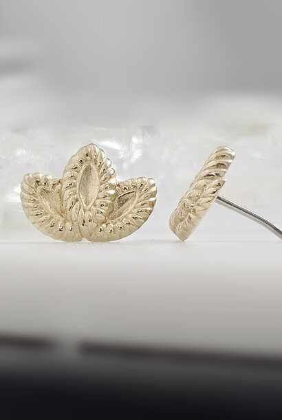 Gold Lotus Fan - Press-Fit End