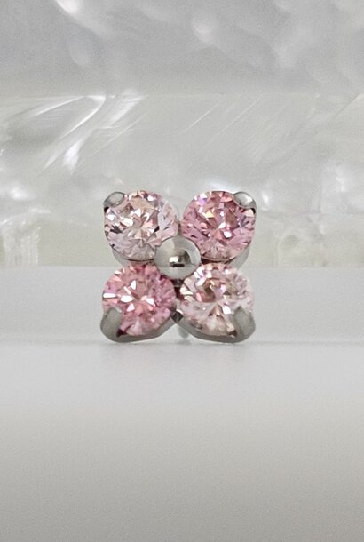 Butterfly Forte 4 Gem Cluster - Press-Fit End