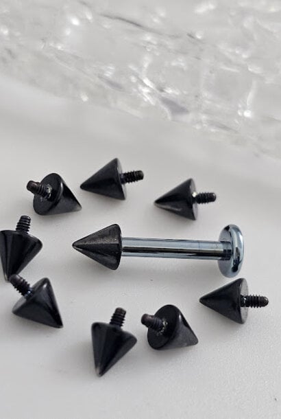 BLACK SPIKE - Threaded Niobium end