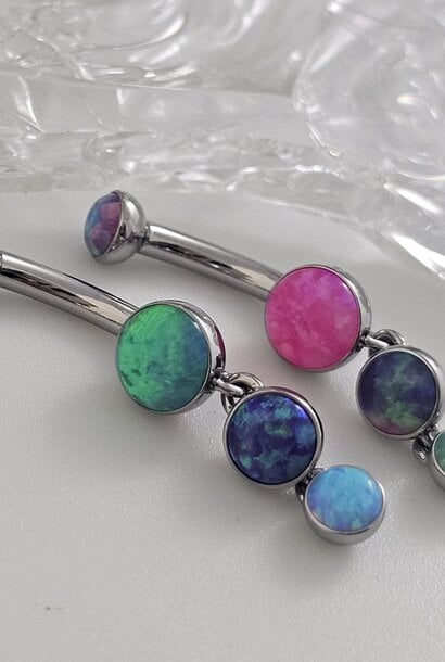 Navel Curve - Bezel Dangle