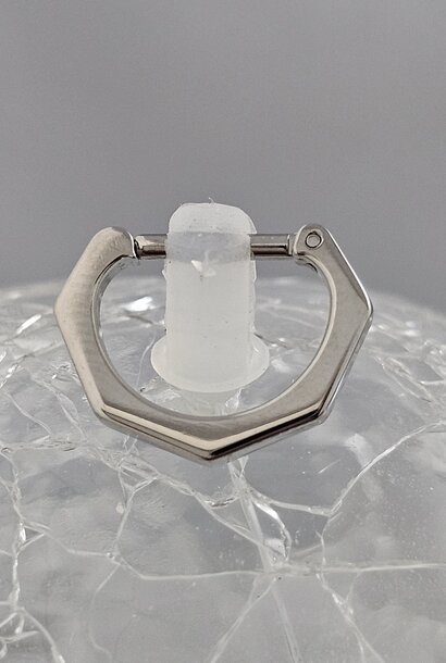 Septagon Septum Daith Clicker - Titanium