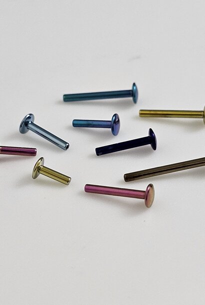 Small Threadless Flatback - Press-fit Labret