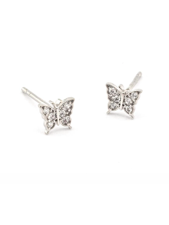 TAI JEWELRY TAI SILVER BUTTERFLY EARRING