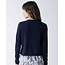 MARGARET O'LEARY INDIGO  VEE CARDIGAN