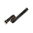 CALLEEN CORDERO MALA 1.5" BELT IN BLACK ARIZONA LEATHER