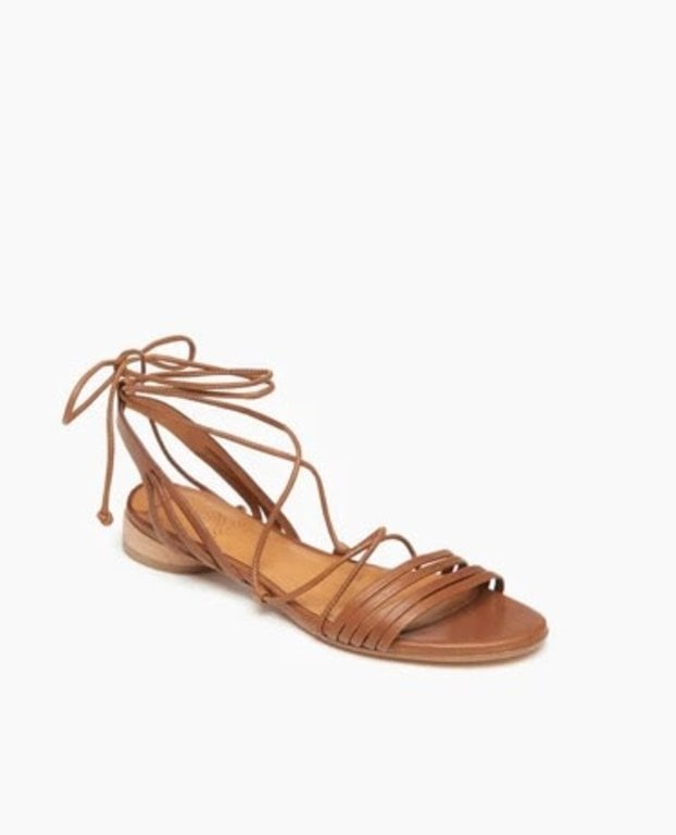 COCLICO CAT SANDAL IN CARAMELLO LEATHER
