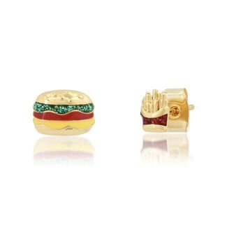 TAI JEWELRY HAMBURGER & FRENCH FRY STUDS