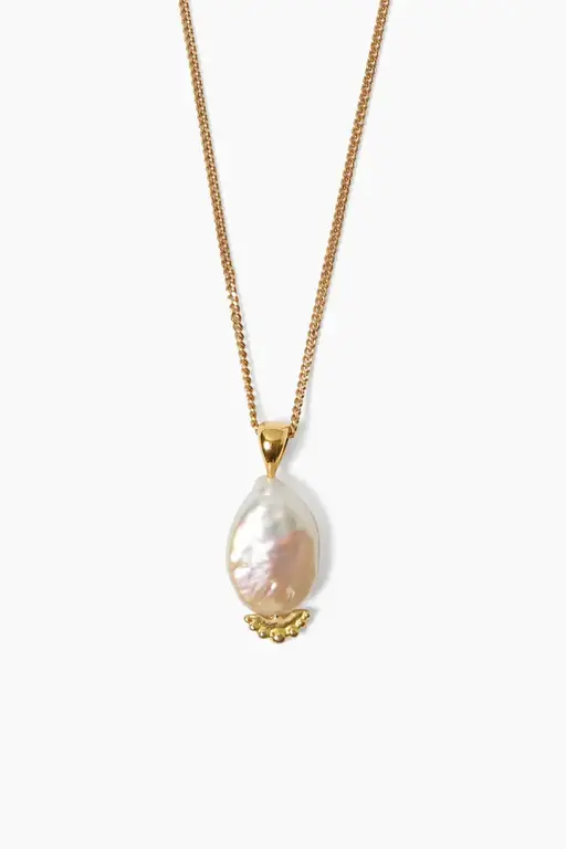 CHAN LUU  WHITE PEARL NECKLACE