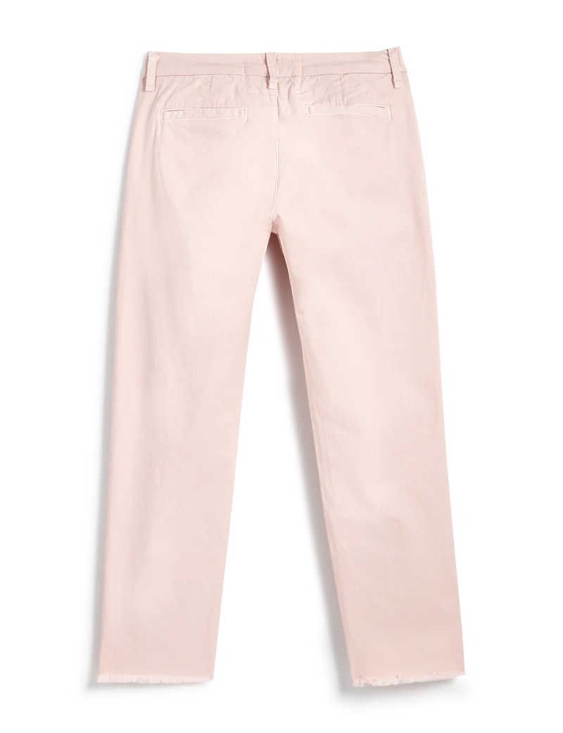 FRANK & EILEEN WICKLOW ITALIAN CHINO IN VINTAGE ROSE