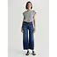 AG SAIGE WIDE LEG CROP IN PLUME