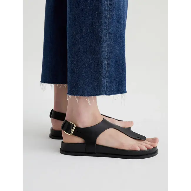 AG SAIGE WIDE LEG CROP IN PLUME