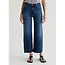 AG SAIGE WIDE LEG CROP IN PLUME