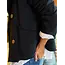 FRANK & EILEEN FRANK&EILEEN MINI BELFAS MINI BELFAST CROPPED FLEECE PEACOAT IN NAVY
