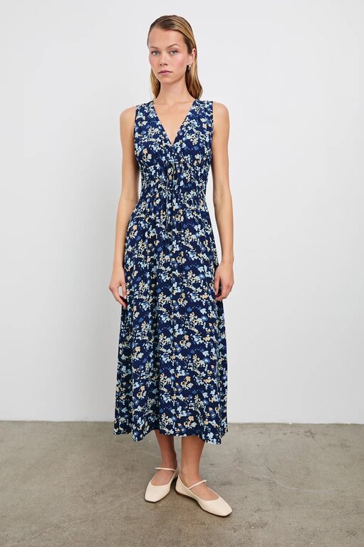 RAILS LILITH DRESS IN NAVY FLORA