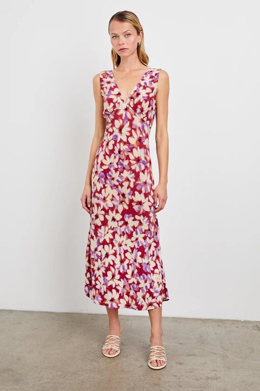 RAILS AUDRINA DRESS IN AMARANTH