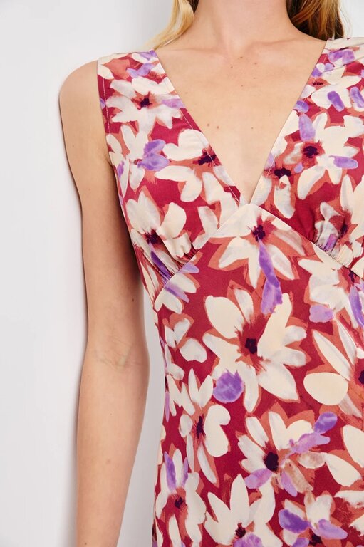 RAILS AUDRINA DRESS IN AMARANTH