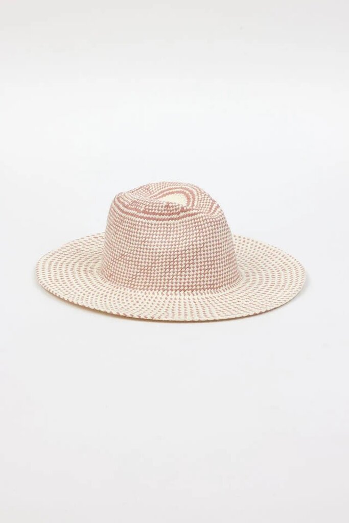 HAT ATTACK LUXE NOVELTY PACKABLE IN IVORY/TAN