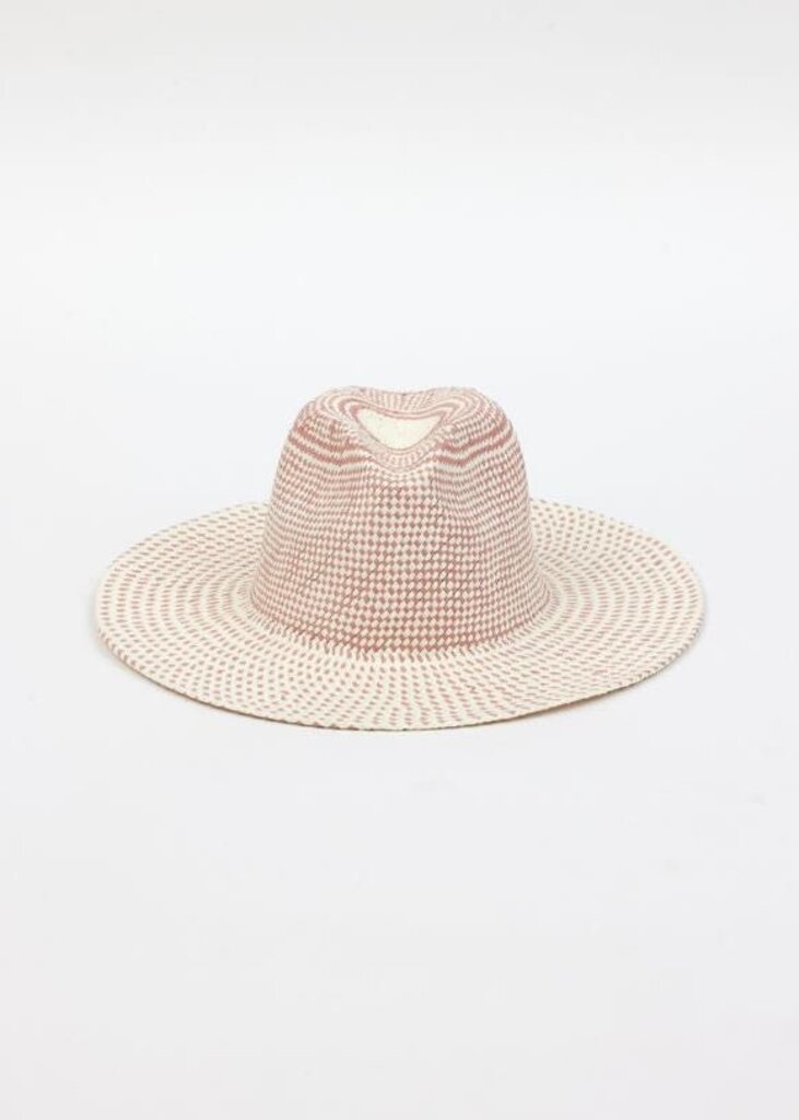 HAT ATTACK LUXE NOVELTY PACKABLE IN IVORY/TAN