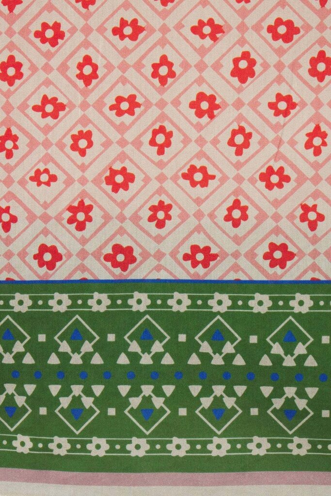 TROVATA CLARA BLOUSE IN SANTORINI BORDER