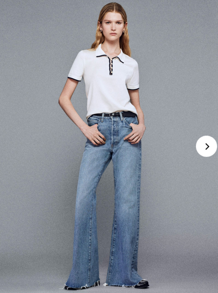 SPORT POLO IN CREAM MULTI