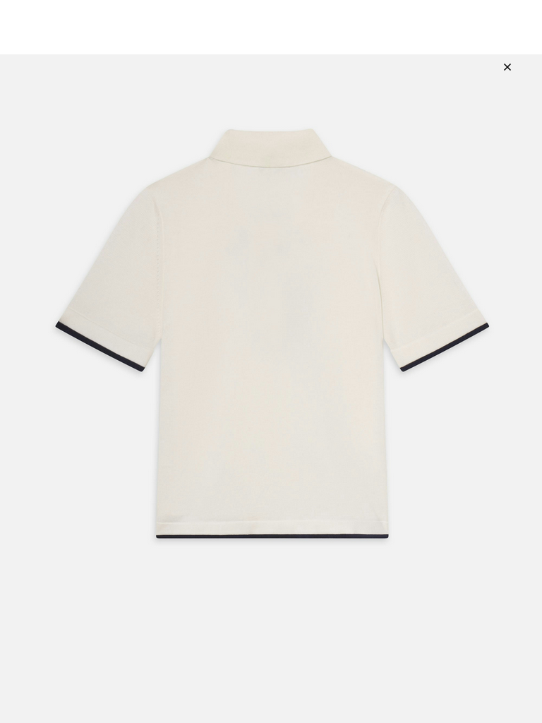 SPORT POLO IN CREAM MULTI