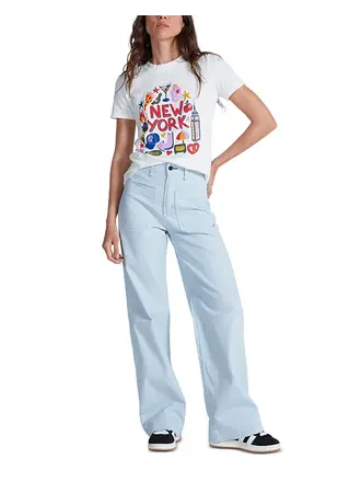 ASKKNY CLASSIC TEE IN PRINTED NY