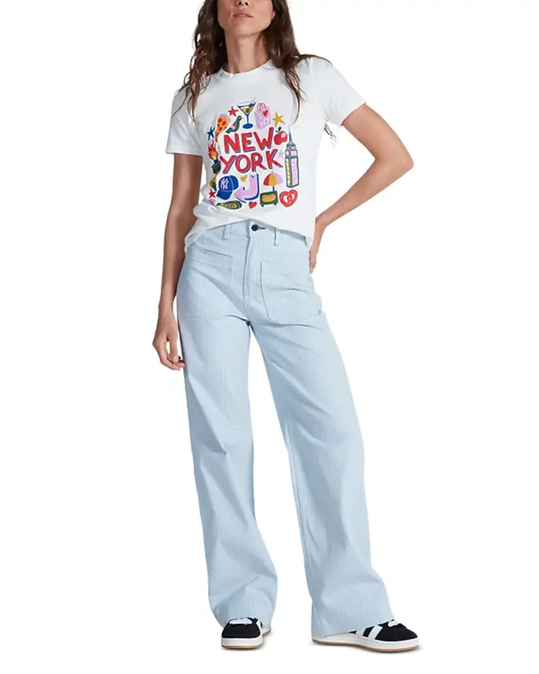 ASKKNY CLASSIC TEE IN PRINTED NY