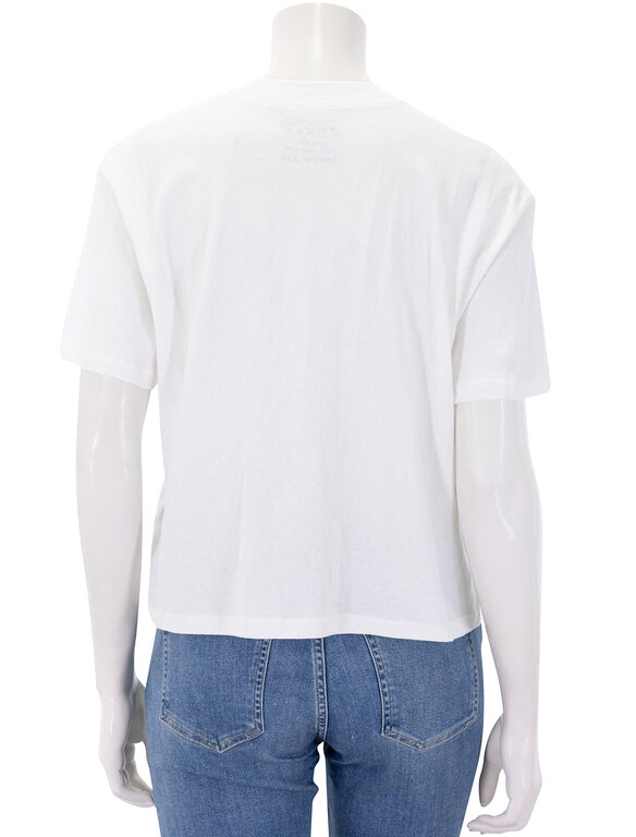 ASKKNY SHRUNKEN BOY TEE IN EMBROIDERED GO FLY