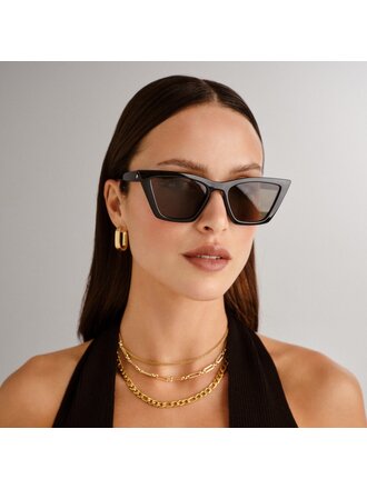 LE SPEC VELODROME SUNGLASSES IN BLACK