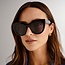 LE SPEC AIR HEART SUNGLASSES IN BLACK/GOLD