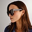 LE SPEC AIR HEART SUNGLASSES IN BLACK/GOLD