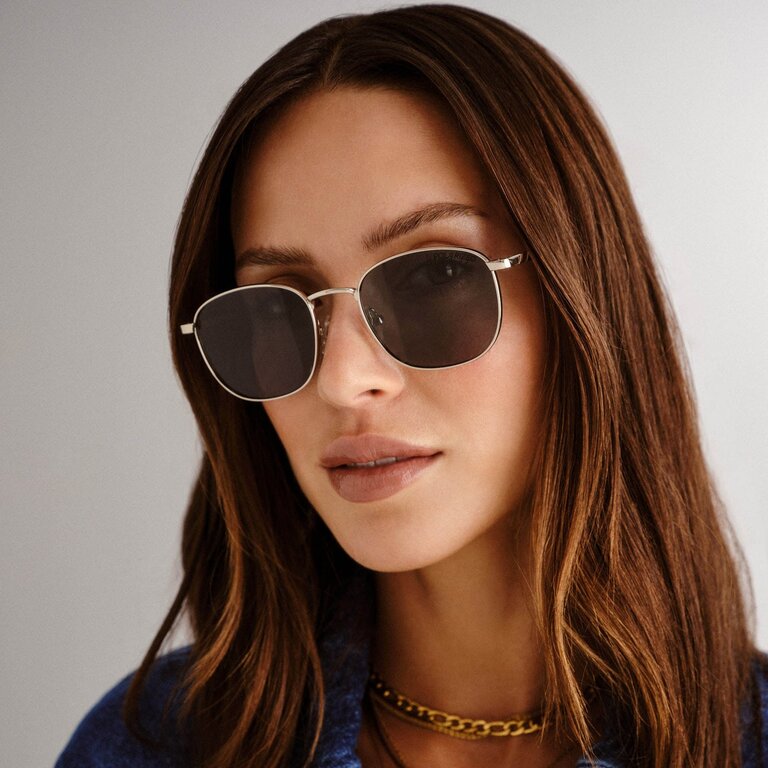LE SPEC NEPTUNE SUNGLASSES IN DEUX GOLD