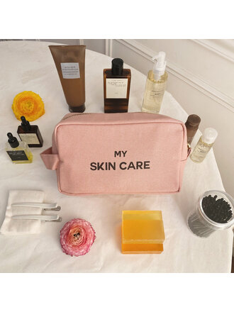 BAG-ALL MY SKIN CARE ORGANIZING POUCH IN PINK