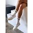 LE BON SHOPPE BOYFRIEND SOCKS IN NOIR AND PARCHMENT