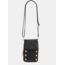 HAMMITT VIP MOBILE BLACK/BRUSHED GOLD W/RED ZIPPER