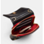 HAMMITT VIP MOBILE BLACK/BRUSHED GOLD W/RED ZIPPER