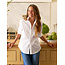 FRANK & EILEEN  WAVERLY RELAXED BUTTON UP IN WHITE
