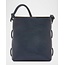 IL BISONTE SNODO SHOULDER BAG IN BLU OLTREMARE