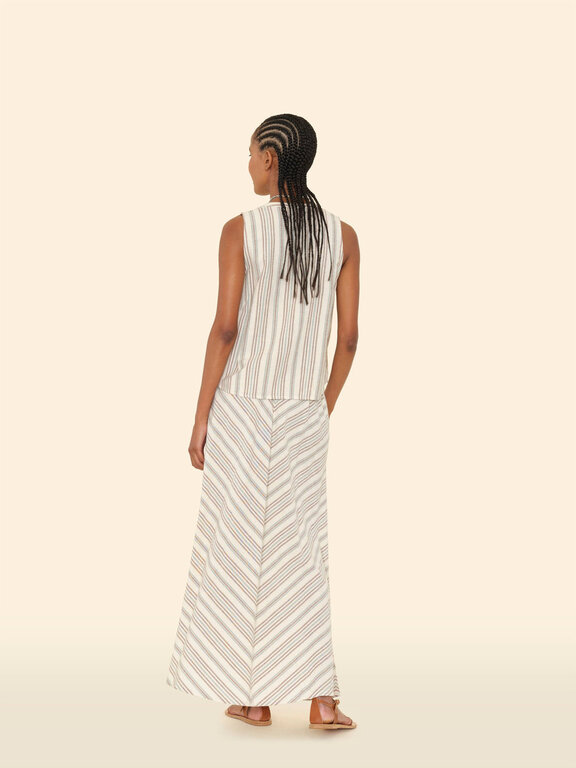 XIRENA MIKAYLA SKIRT IN IVORY SAND