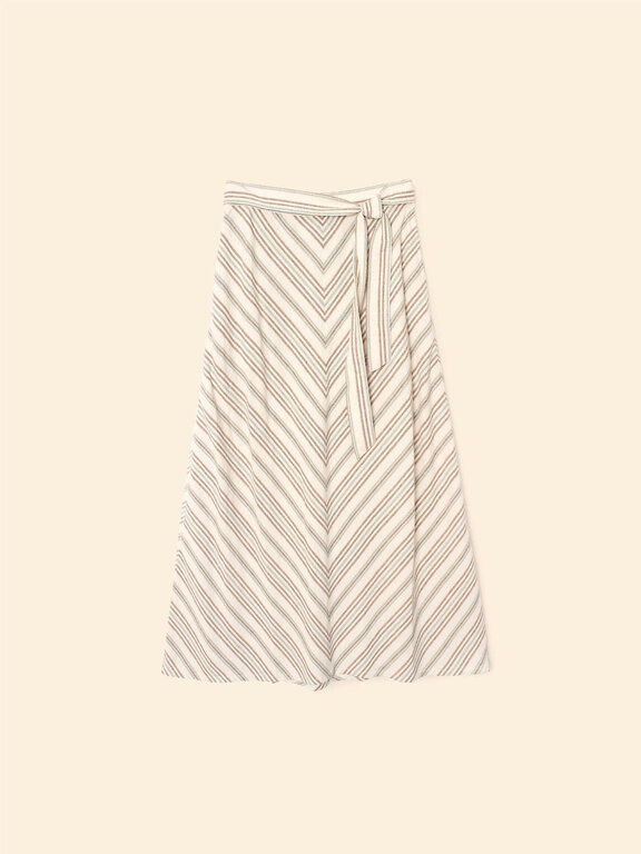 XIRENA MIKAYLA SKIRT IN IVORY SAND