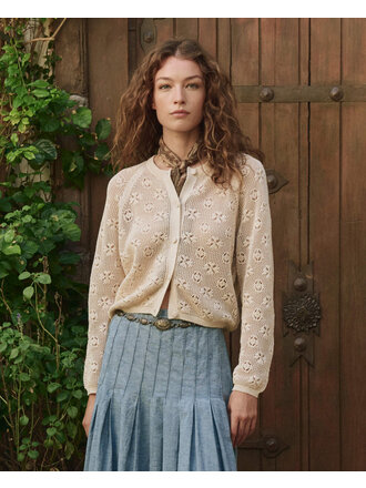 THE GREAT CROCHET CARDIGAN IN NATURAL