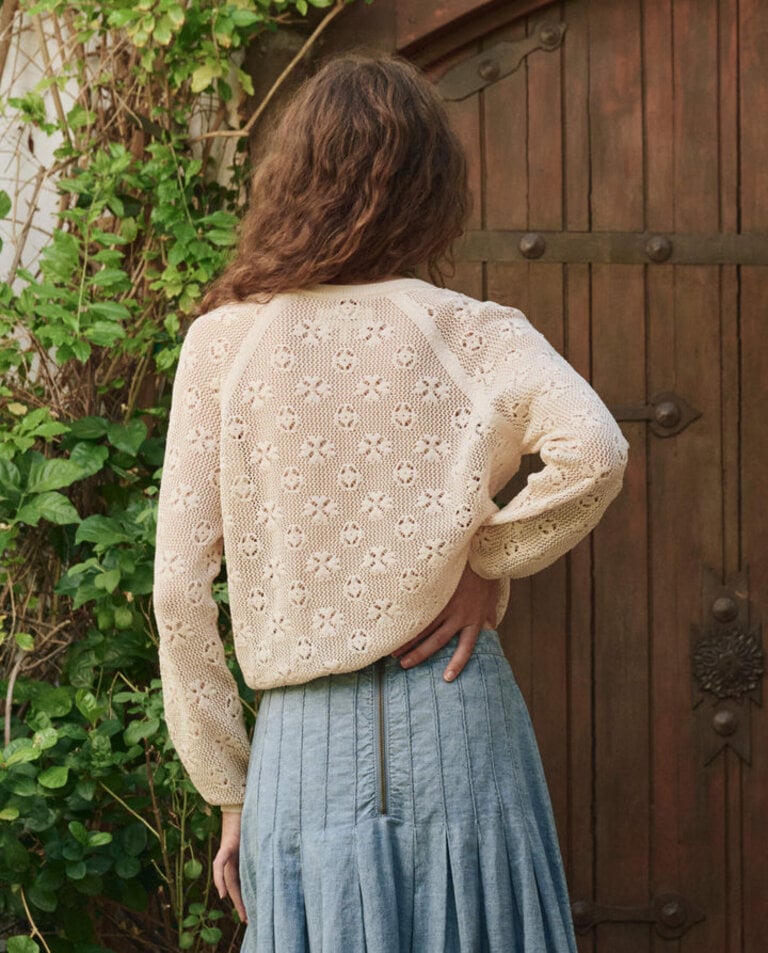THE GREAT CROCHET CARDIGAN IN NATURAL