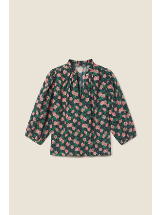 TROVATA ORLY BLOUSE IN PETUNIA