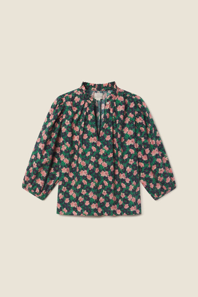 TROVATA ORLY BLOUSE IN PETUNIA
