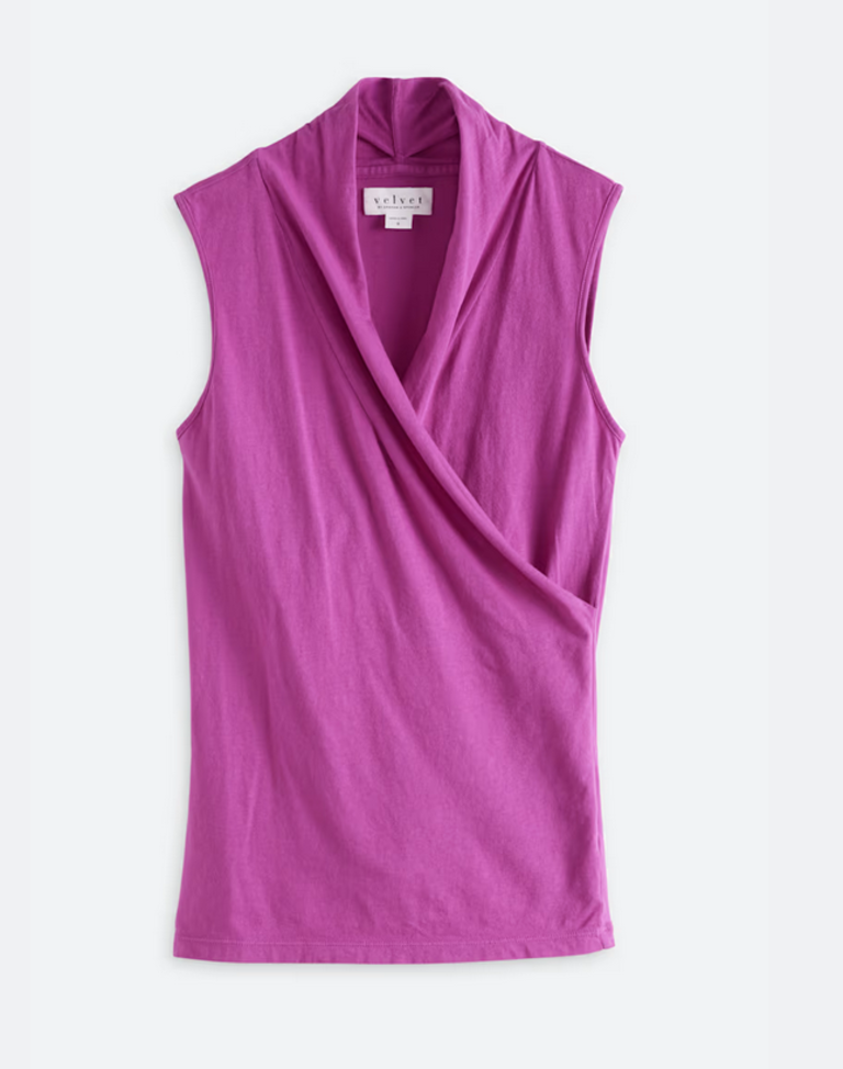 VELVET ADELISE05 WRAP TANK IN GRAPES
