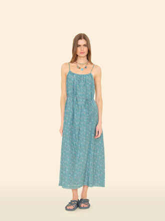 XIRENA VANNA DRESS IN AQUA TEAL