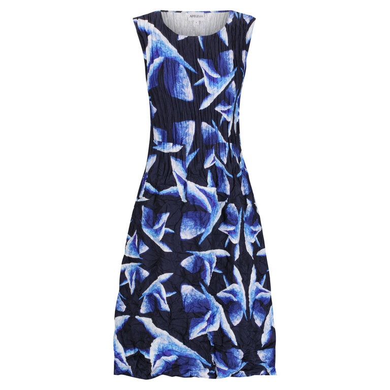 SMASH POCKET DRESS IN BLUE BIRD