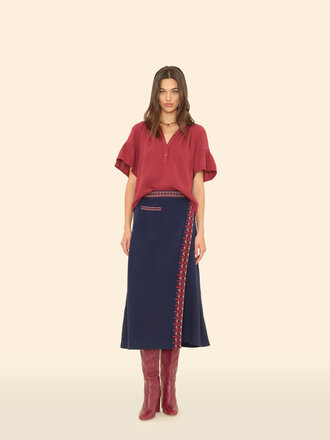 XIRENA BETTINA SKIRT IN NORTH STAR